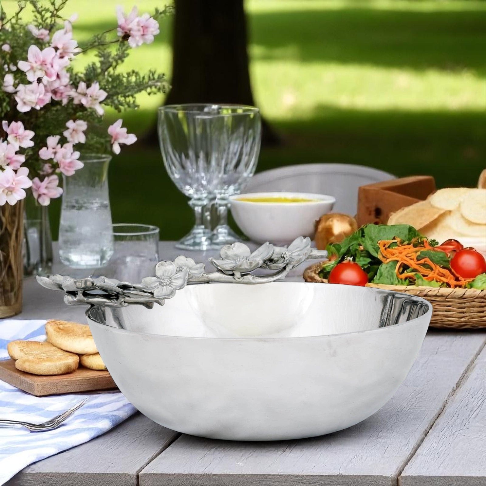 Arthur Court Dogwood Dogwood Serving Bowl