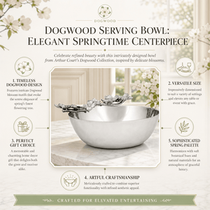 Arthur Court Dogwood Dogwood Serving Bowl