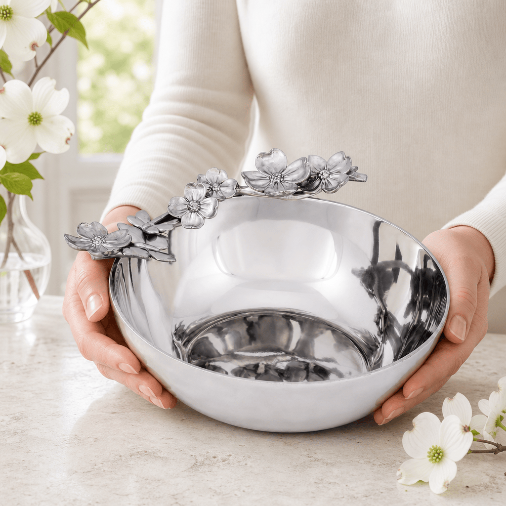 Arthur Court Dogwood Dogwood Serving Bowl