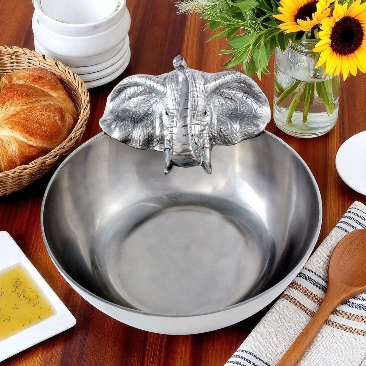 Arthur Court Elephant Elephant 10.5 Bowl