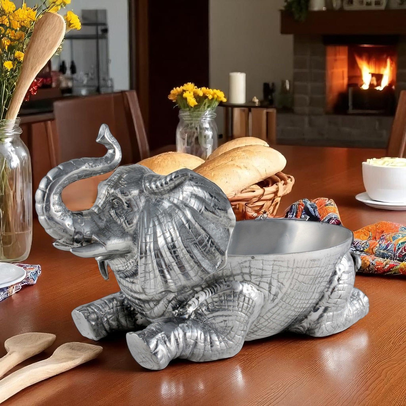 Arthur Court Elephant Elephant 12 Bowl