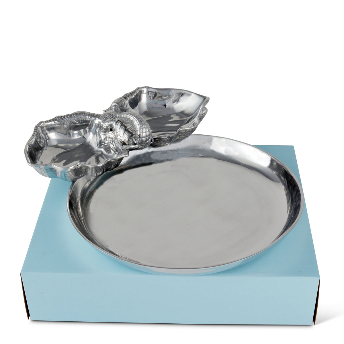 Arthur Court Elephant Elephant 14 Round Chip & Dip