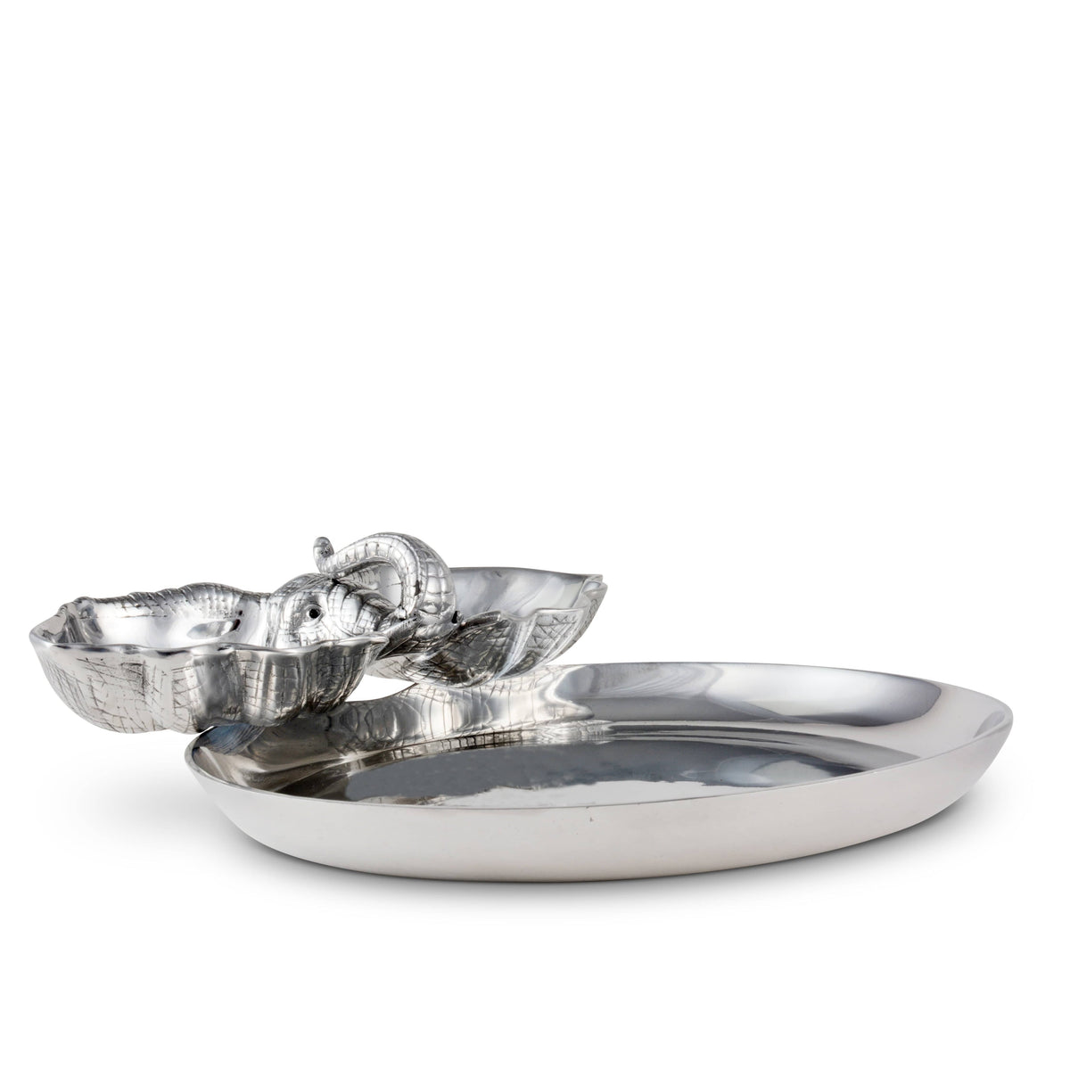 Arthur Court Elephant Elephant 14 Round Chip & Dip