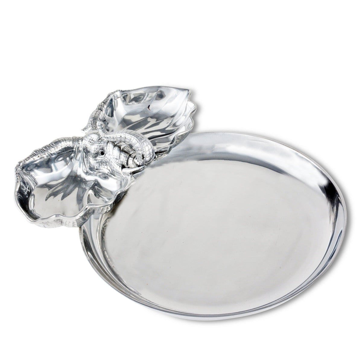 Arthur Court Elephant Elephant 14 Round Chip & Dip