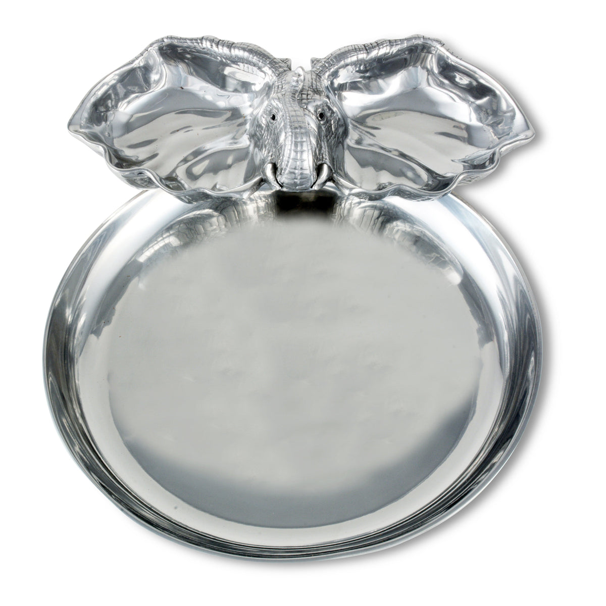 Arthur Court Elephant Elephant 14 Round Chip & Dip