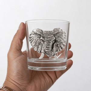 Arthur Court Elephant Elephant Bar Glasses Set of 4