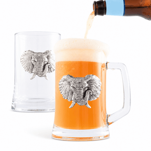 Arthur Court Elephant Elephant Beer Mugs - Set of 2