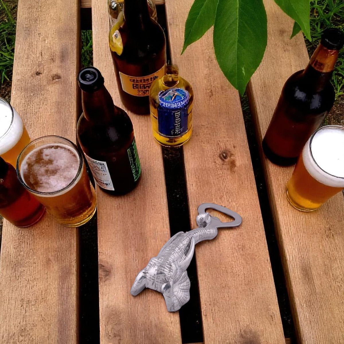 Arthur Court Elephant Elephant Bottle Opener