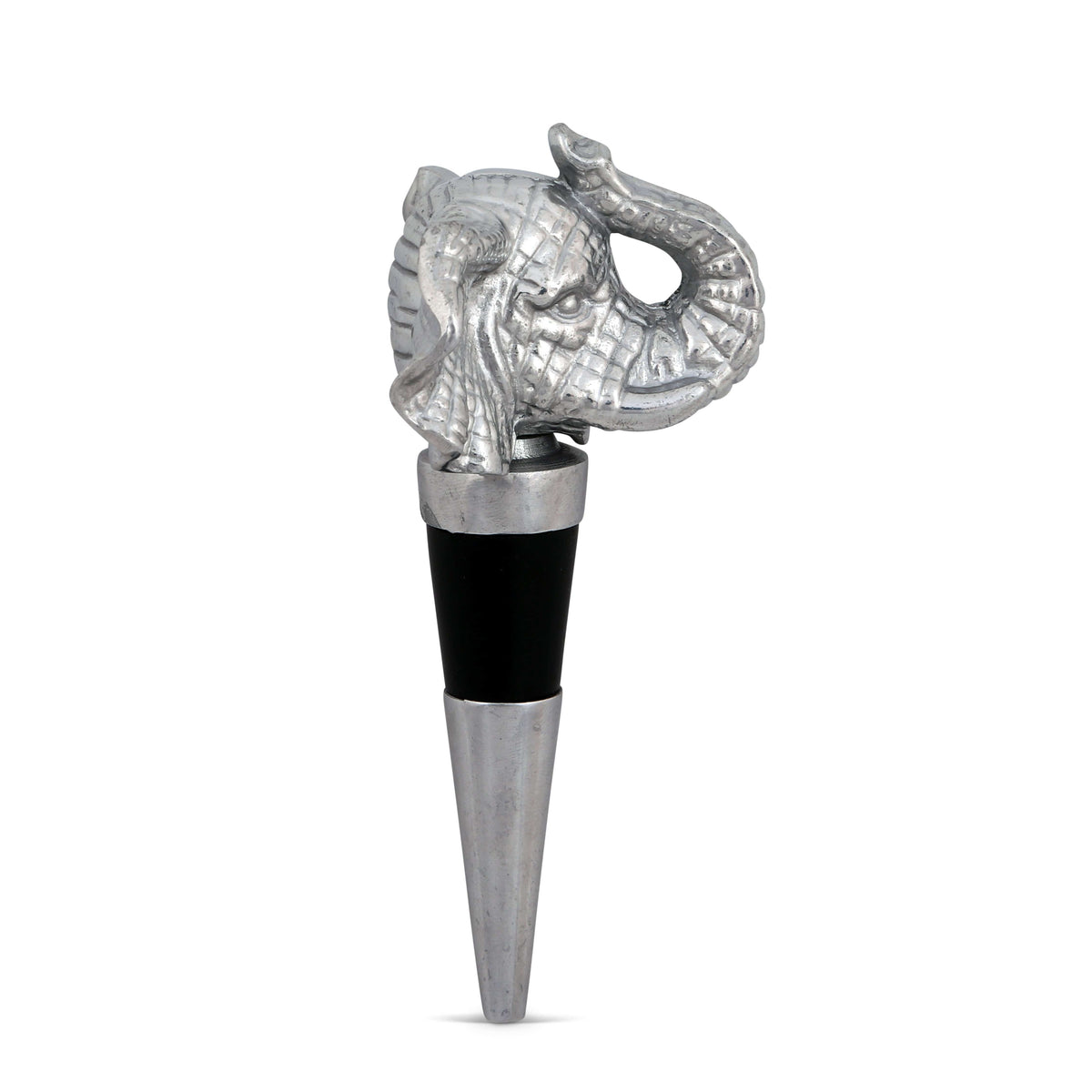 Arthur Court Elephant Elephant Bottle Stopper