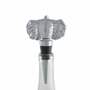 Arthur Court Elephant Elephant Bottle Stopper
