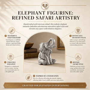 Arthur Court Elephant Elephant Figurine