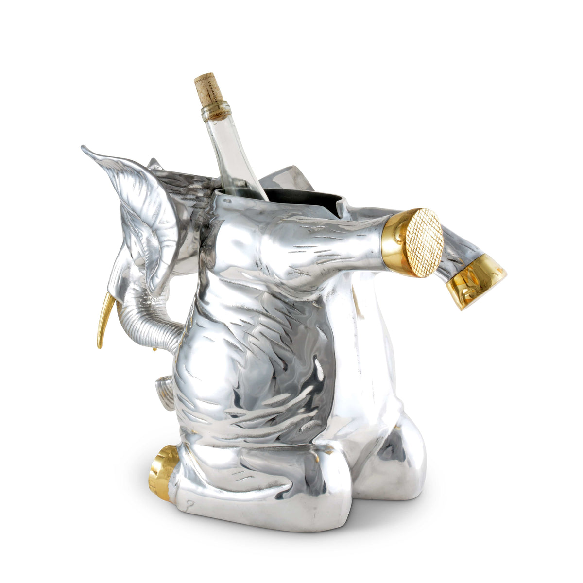 Arthur Court Elephant Elephant Ice/Wine Buckets