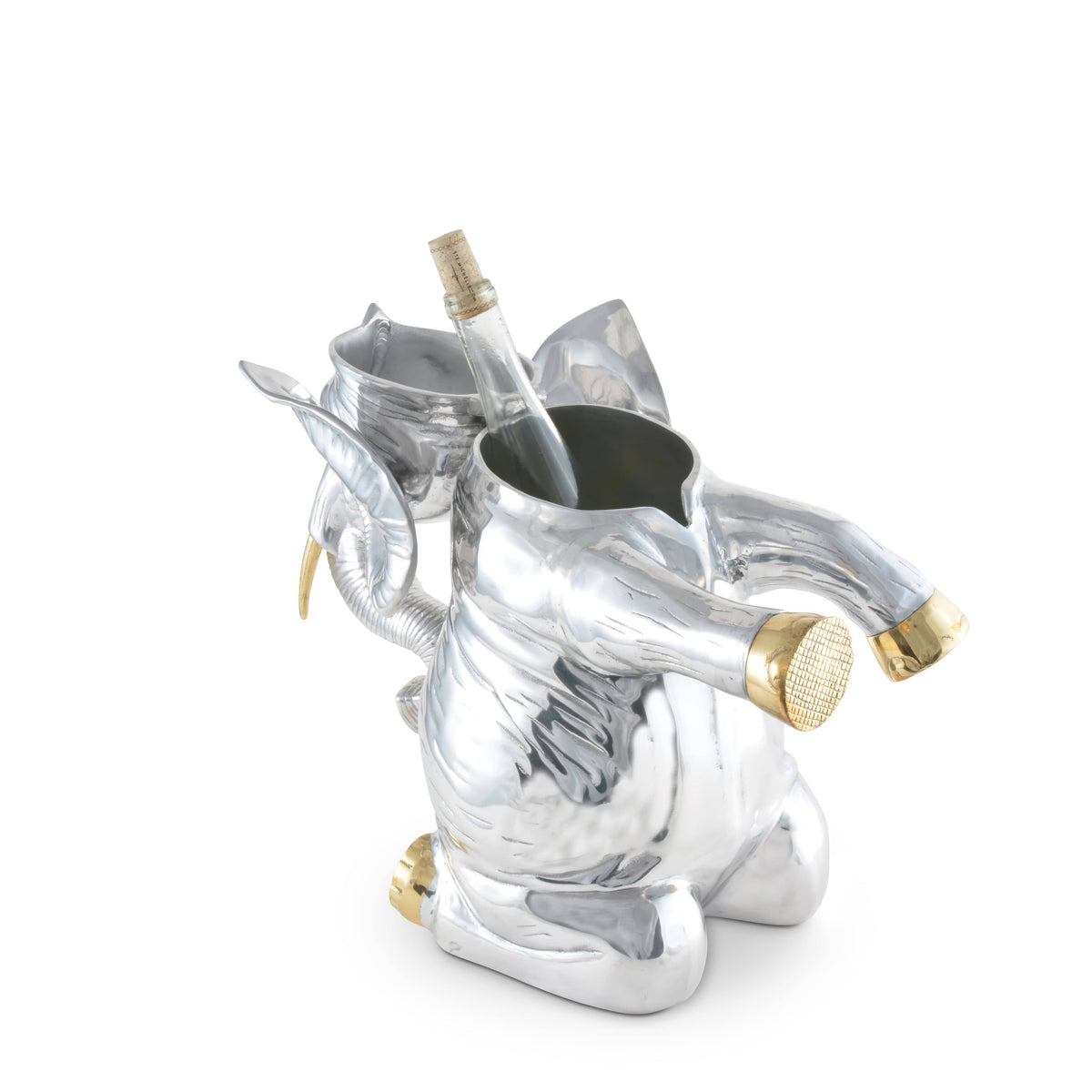 Arthur Court Elephant Elephant Ice/Wine Buckets