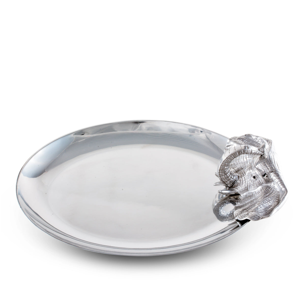 Arthur Court Elephant Elephant Oval Platter