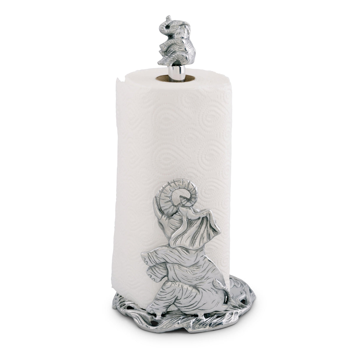 Arthur Court Elephant Elephant Paper Towel Holder