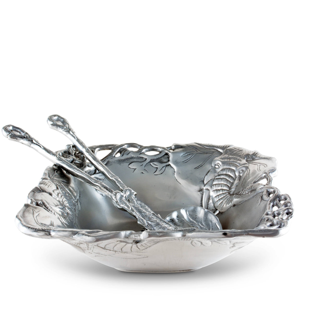 Arthur Court Elephant Elephant Salad Set 3-Pc