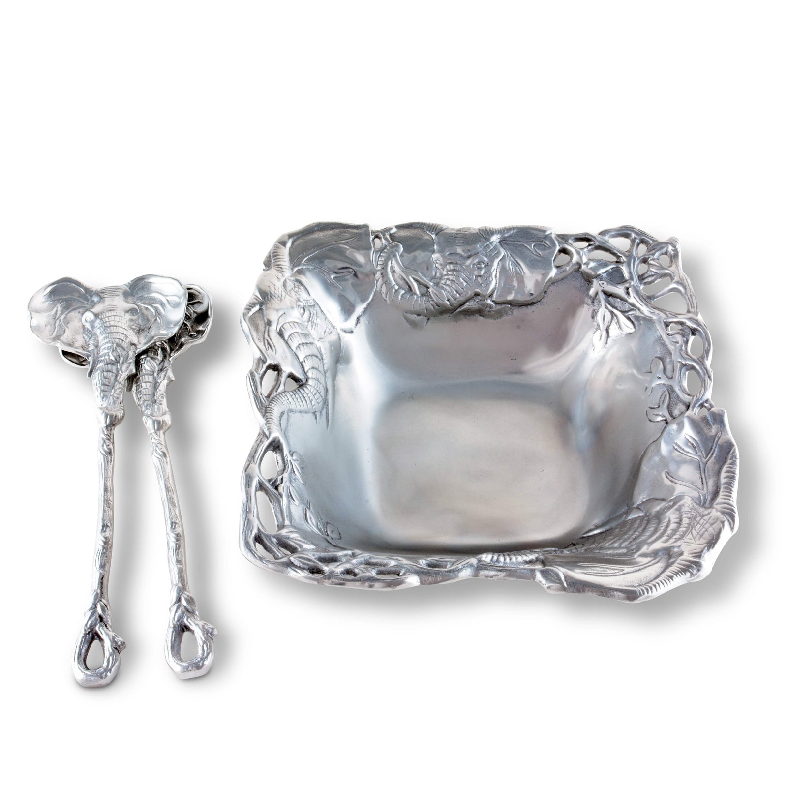 Arthur Court Elephant Elephant Salad Set 3-Pc