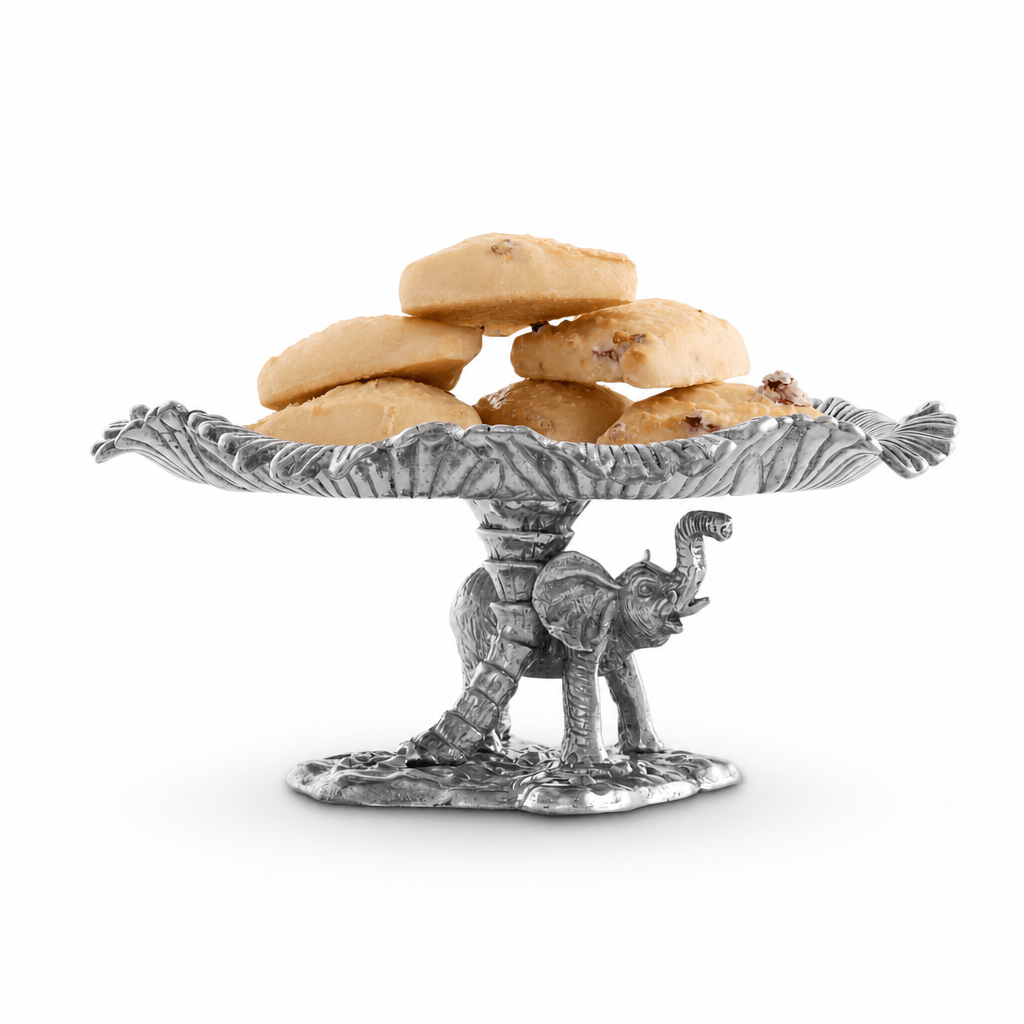 Arthur Court Elephant Elephant Treat / Cookie Stand