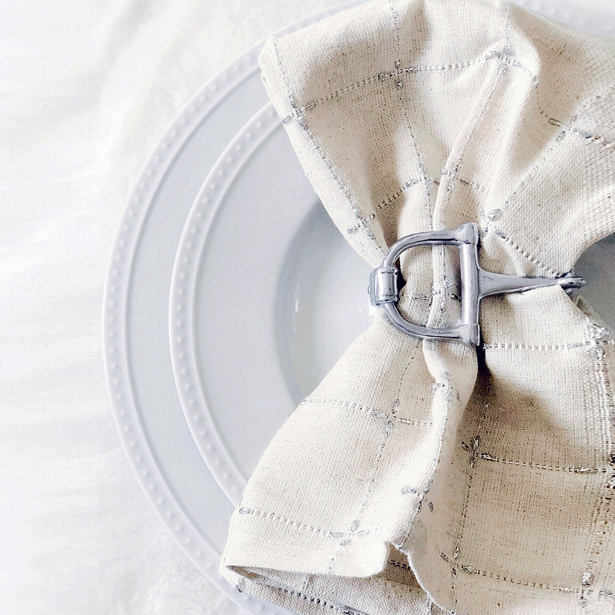 Arthur Court Equestrian Bit Napkin Rings