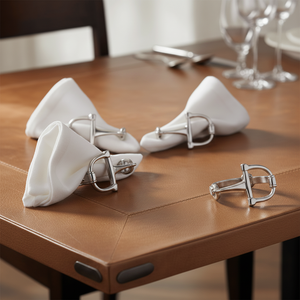 Arthur Court Equestrian Bit Napkin Rings