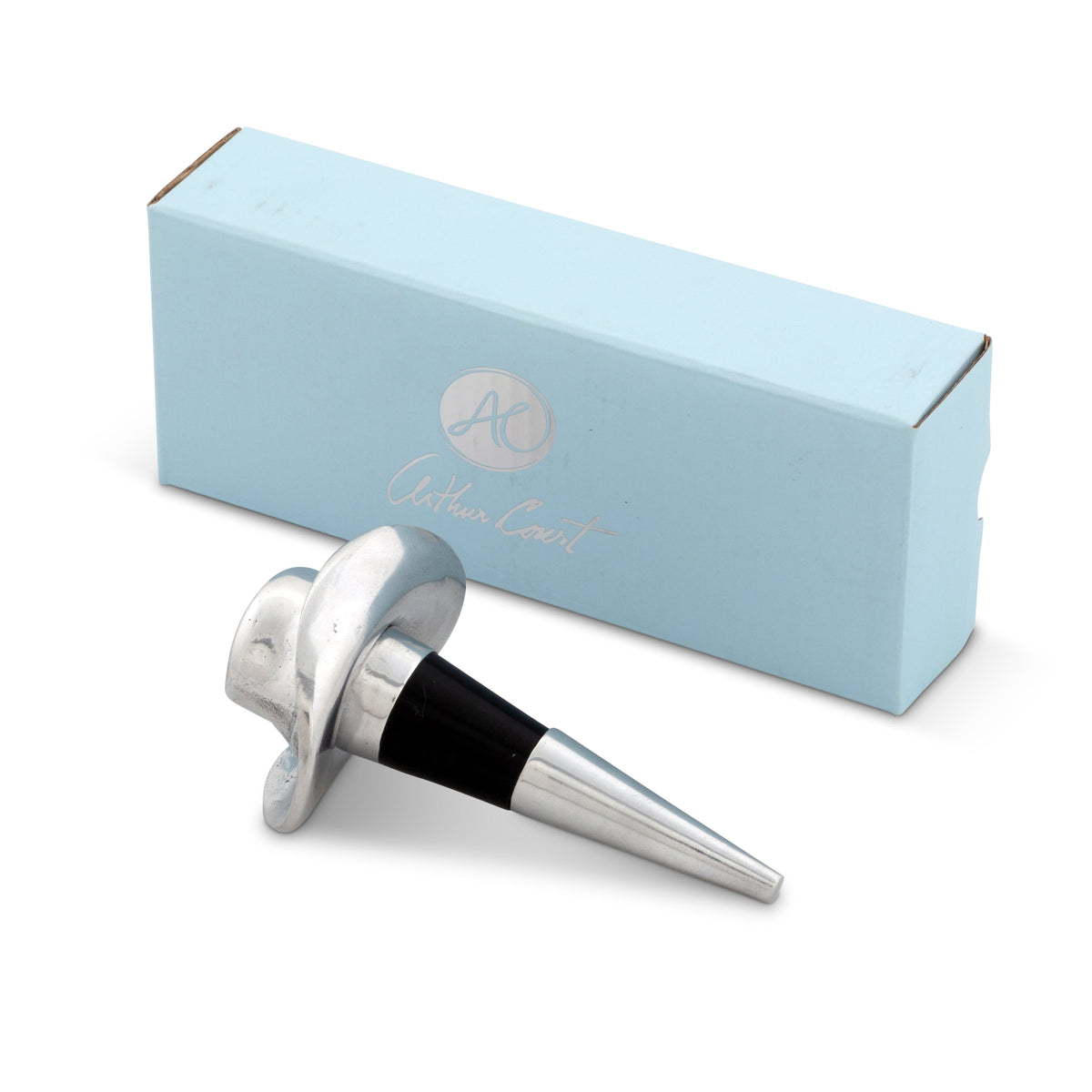 Arthur Court Equestrian Cowboy Hat Bottle Stopper