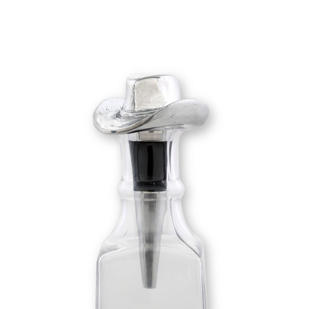 Arthur Court Equestrian Cowboy Hat Bottle Stopper