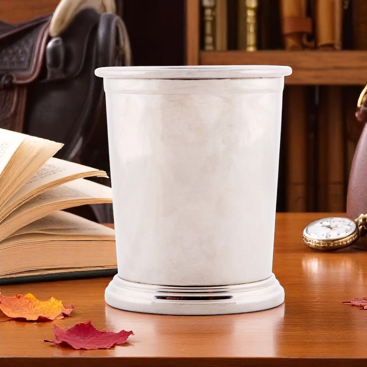 Arthur Court Equestrian Engravable Stainless Steel Cup