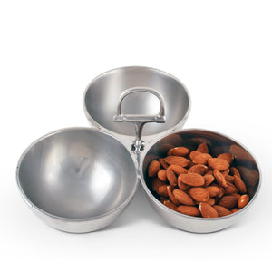 Arthur Court Equestrian Equestrian Bit 3 Nut Bowl