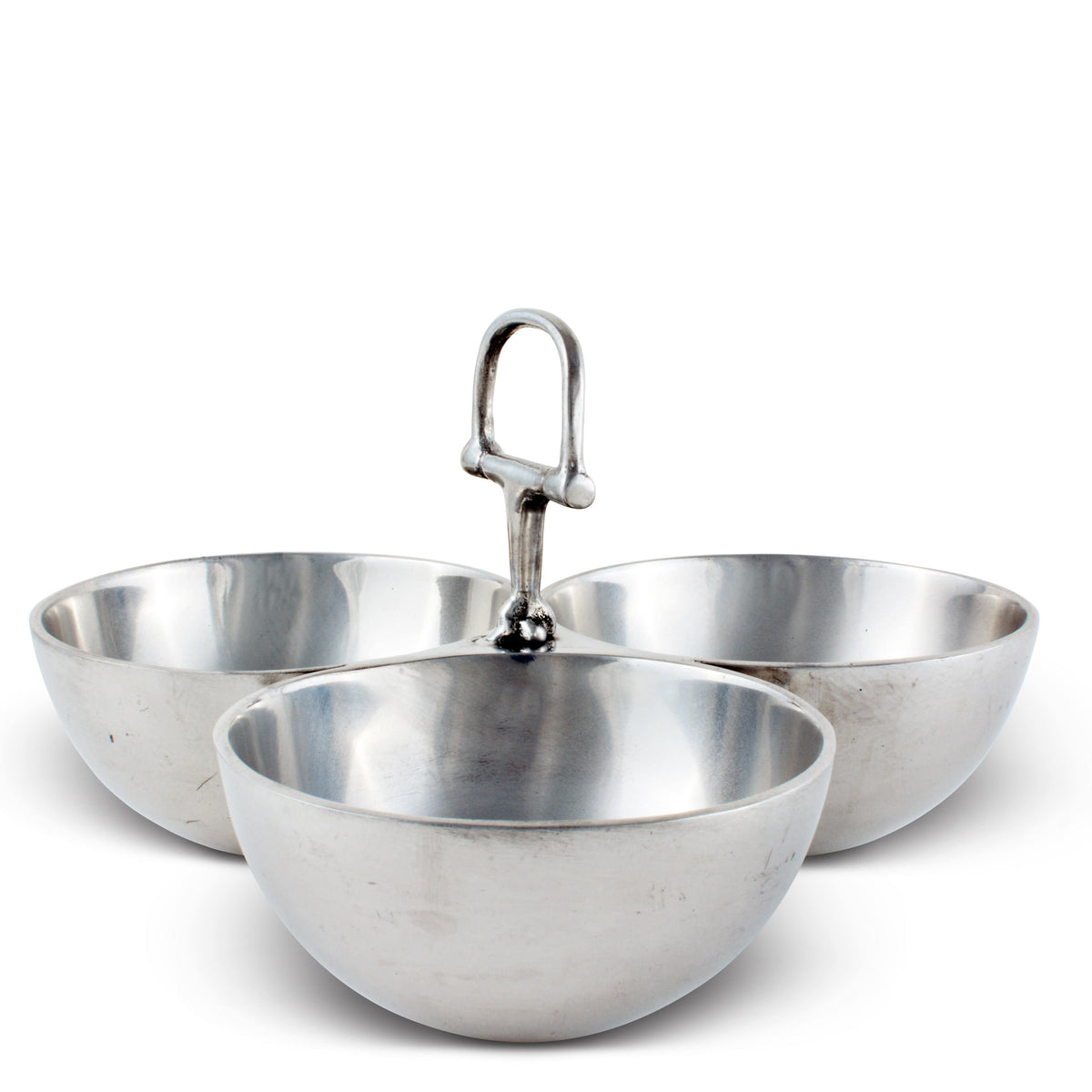 Arthur Court Equestrian Equestrian Bit 3 Nut Bowl