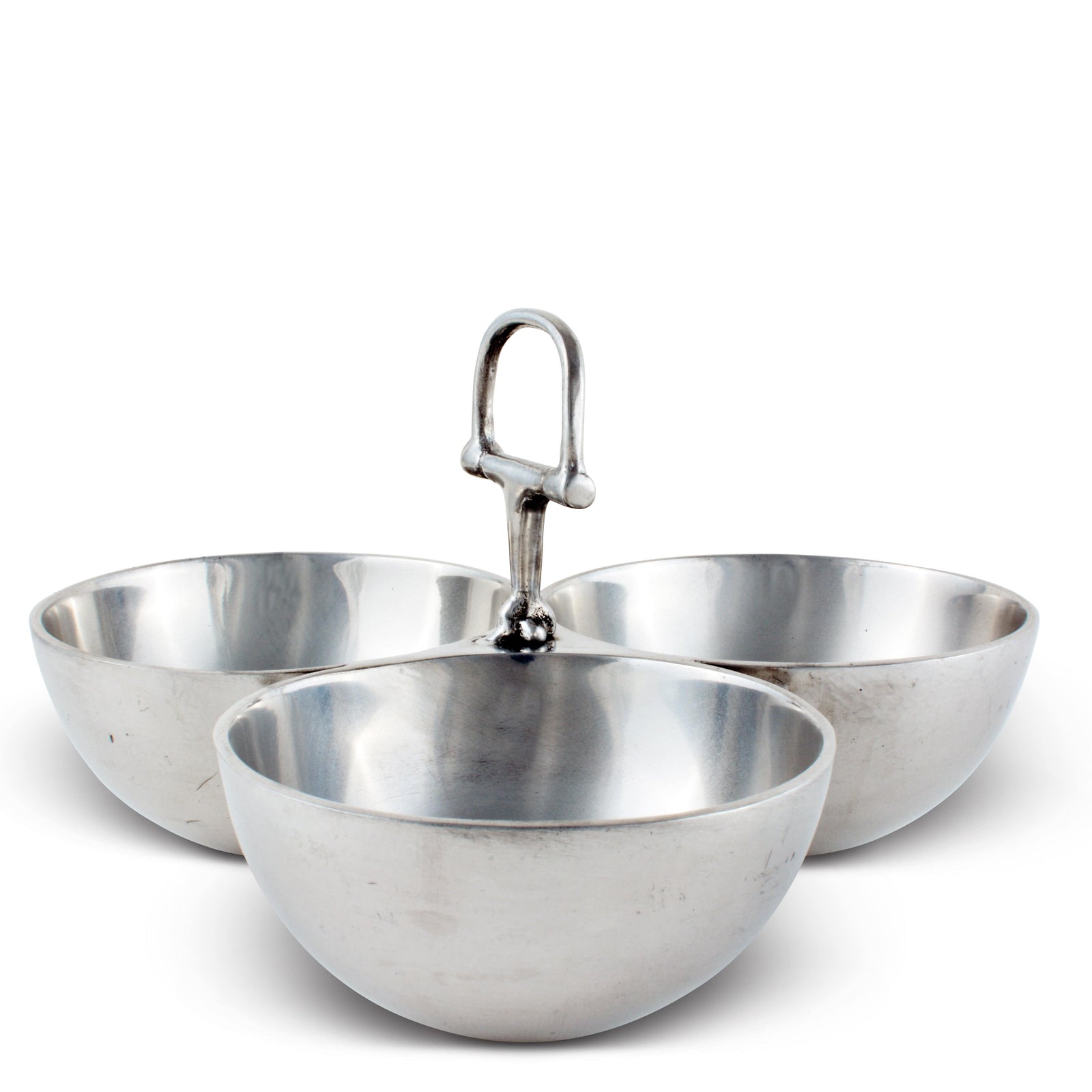 Arthur Court Equestrian Equestrian Bit 3 Nut Bowl