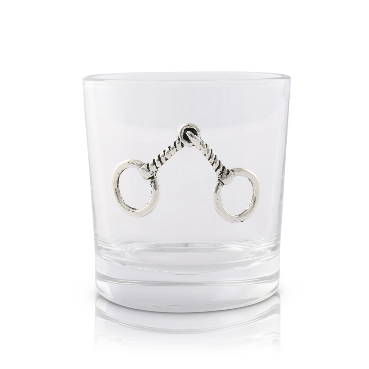 Arthur Court Equestrian Equestrian Bit Bar Glasses Set of 4