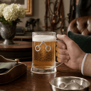Arthur Court Equestrian Equestrian Bit Beer Mugs - Set of 2