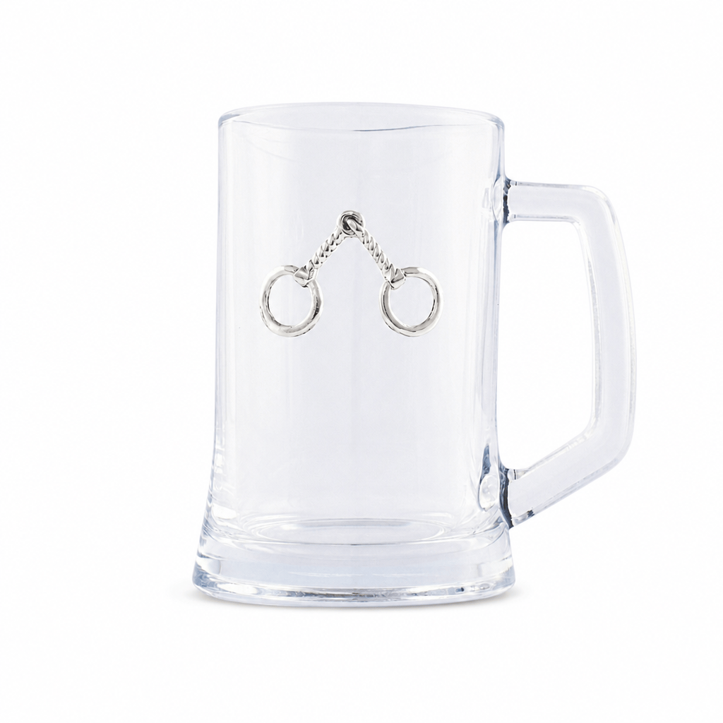 Arthur Court Equestrian Equestrian Bit Beer Mugs - Set of 2
