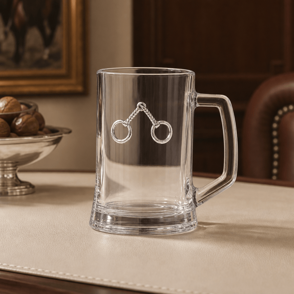 Arthur Court Equestrian Equestrian Bit Beer Mugs - Set of 2