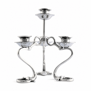 Arthur Court Equestrian Equestrian Bit Four Light Candlestick