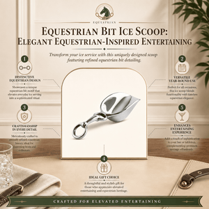 Arthur Court Equestrian Equestrian Bit Ice Scoop