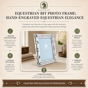 Arthur Court Equestrian Equestrian Bit Photo Frame