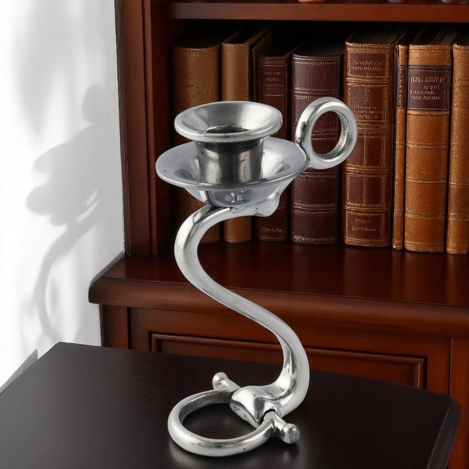 Arthur Court Equestrian Equestrian Bit Single Candlestick