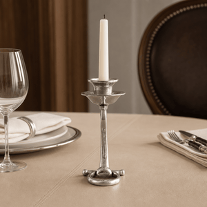 Arthur Court Equestrian Equestrian Bit Single Candlestick