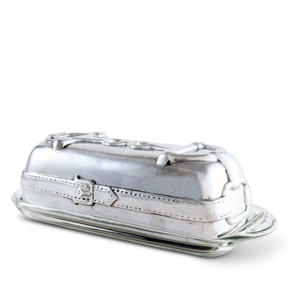 Arthur Court Equestrian Equestrian Butter Dish