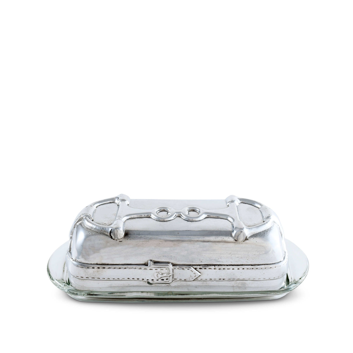 Arthur Court Equestrian Equestrian Butter Dish