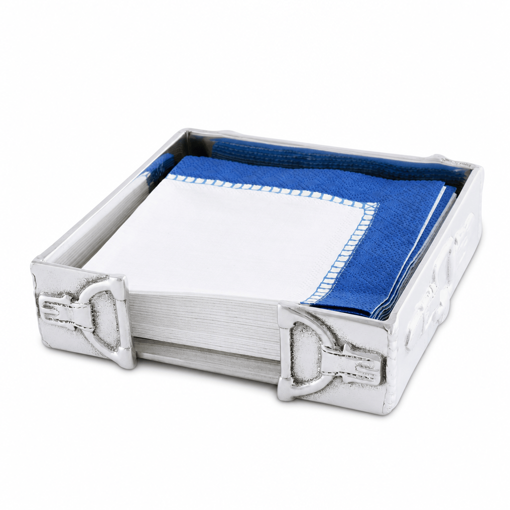 Arthur Court Equestrian Equestrian Cocktail Napkin Box