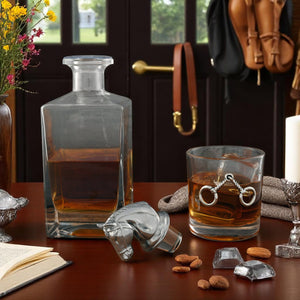 Arthur Court Equestrian Equestrian Decanter Set with Glasses