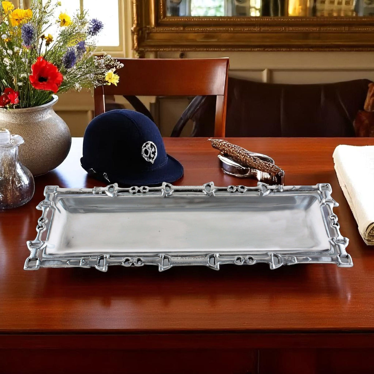 Arthur Court Equestrian Equestrian Oblong W/Openwork