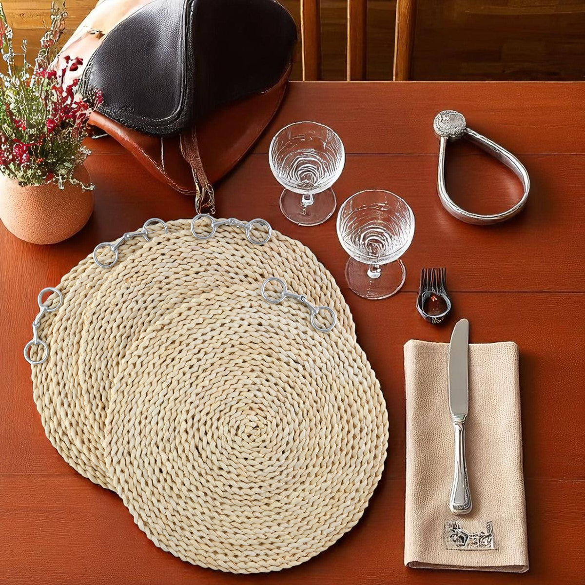 Arthur Court Equestrian Equestrian Placemats - set of 4