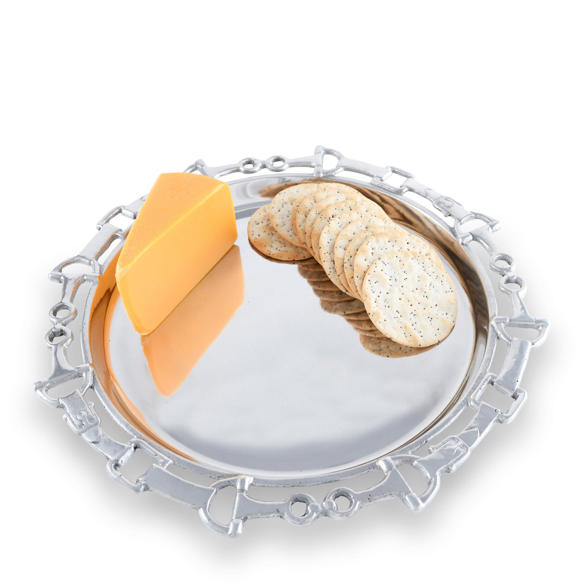 Arthur Court Equestrian Equestrian Round Tray 12