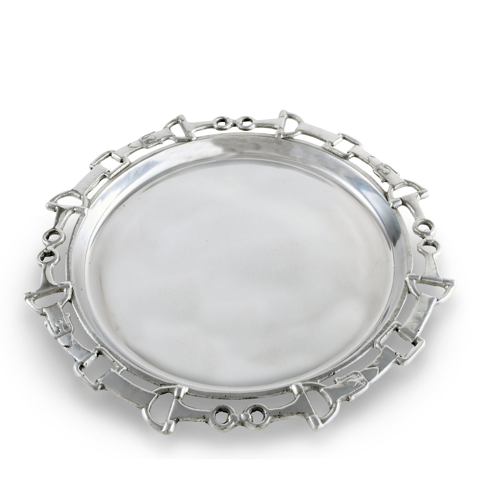 Arthur Court Equestrian Equestrian Round Tray 12