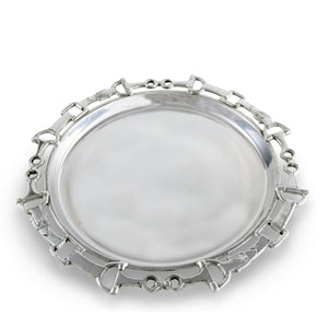 Arthur Court Equestrian Equestrian Round Tray 12