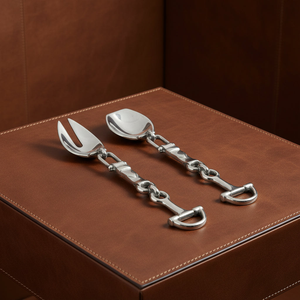 Arthur Court Equestrian Equestrian Serving Set