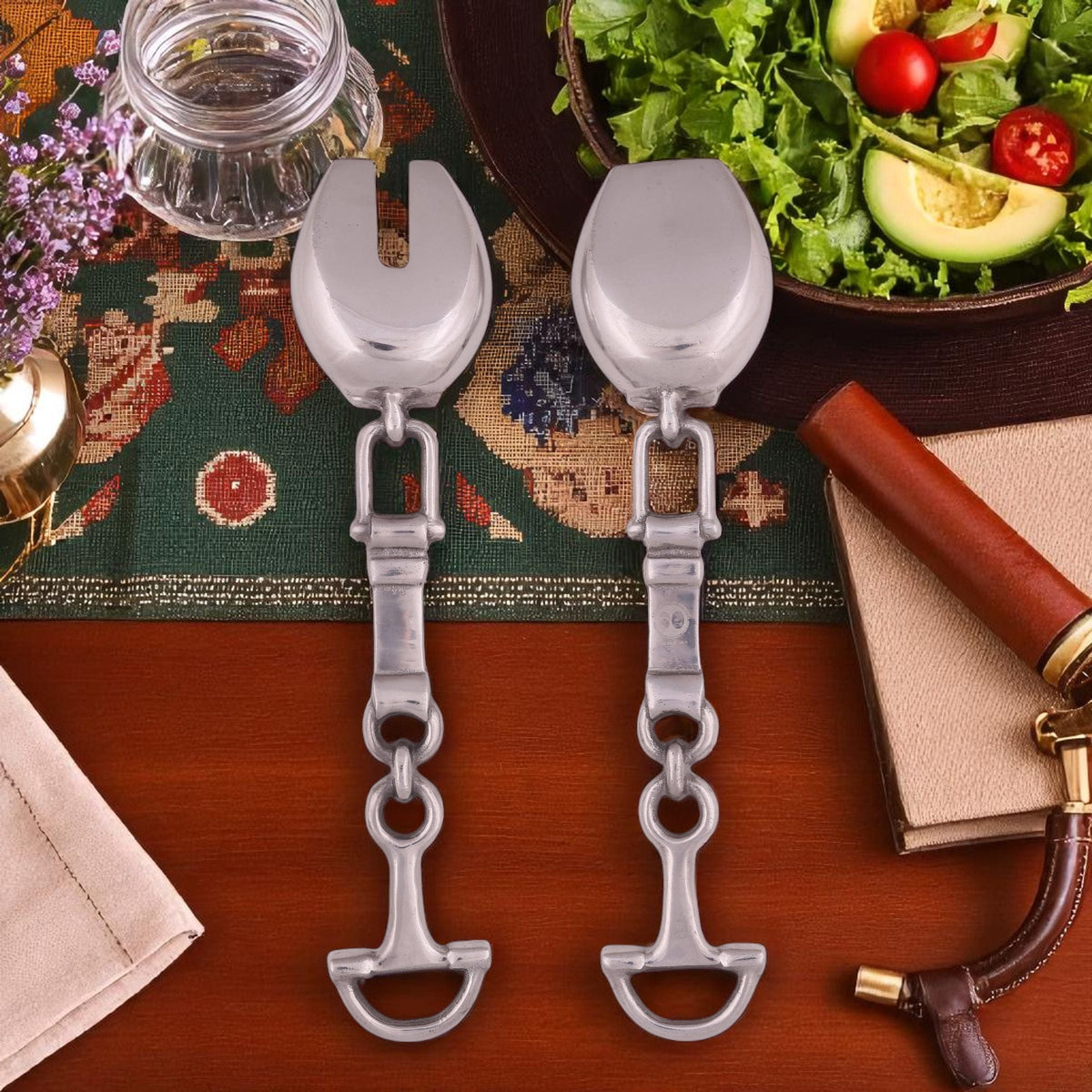 Arthur Court Equestrian Equestrian Serving Set